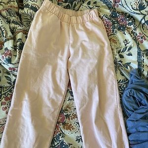 Pink brandy Melville Rosa sweatpants